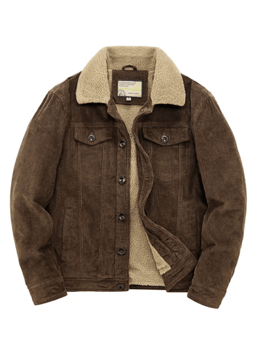 Men's Corduroy Bomber Jackets Padded Warm Loose Coat Corduroy Short Jacket Man Solid Men's Casual Jacket, Drestiny, Coats, Jackets, Bomber Jackets, Long Sleeves, United States, Canada, Australia, United Kingdom, Brown, Khaki, Black, Grey, S, M, L, XL, XXL, 2XL, XXXL, 3XL, 4XL, 5XL, 6XL, shopdrestiny.com